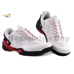 Apacs Performance 668 Shoe White With Improved Cushioning and Outsole