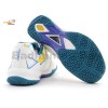 Apacs Performance 675 Shoe White Turquoise With Improved Cushioning and Outsole