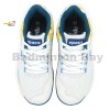 Apacs Performance 675 Shoe White Turquoise With Improved Cushioning and Outsole
