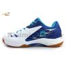 Apacs Cushion Power PRO 728 White Blue Badminton Shoes With Improved Cushioning