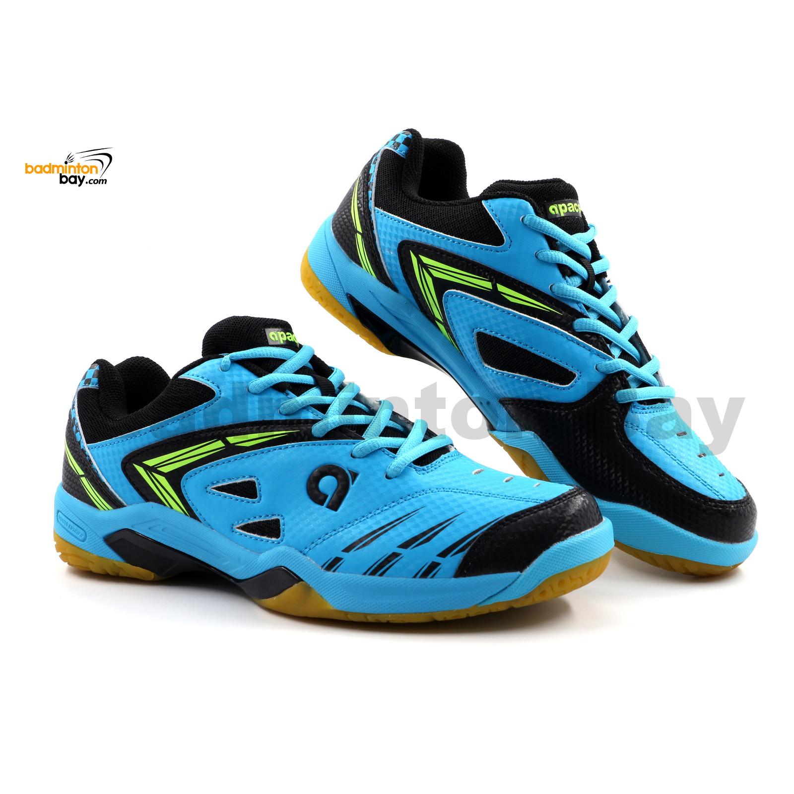 Apacs Cushion Power PRO 773 Blue Badminton Shoes With Improved Cushioning