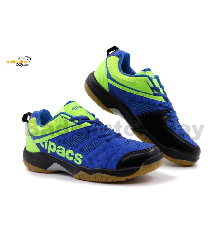 Apacs Cushion Power SP-606 Blue Green Badminton Shoes With Improved Cushioning & Technology