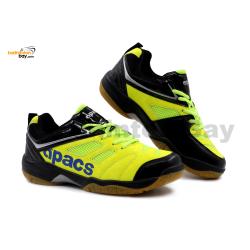 Apacs Cushion Power SP-606 Neon Green Black Badminton Shoes With Improved Cushioning & Technology