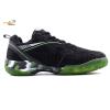 Apacs Cushion Power SP-608F II Black Green Grey Badminton Shoes With Improved Cushioning