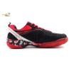 Apacs Cushion Power SP-608F Black Red Badminton Shoes With Improved Cushioning