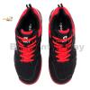 Apacs Cushion Power SP-608F Black Red Badminton Shoes With Improved Cushioning