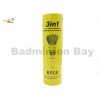 Apacs Blend 88 Natural Feather with Nylon Stem Badminton Feather Shuttlecock (6 in 1) 