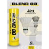 Apacs Blend 88 Natural Feather with Nylon Stem Badminton Feather Shuttlecock (6 in 1) 