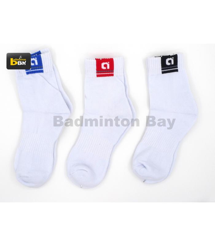 ~Out of stock Apacs Low-Cut Sports Socks AP103 (3 pairs- Blue, Red, Black)