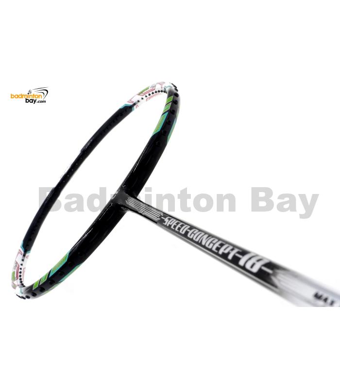 Apacs Speed Concept 18 Black White Badminton Racket (4U)