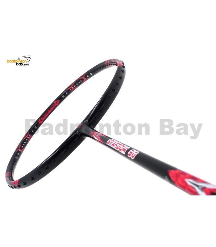 APACS Stardom 90 Black Red Badminton Racket (4U)