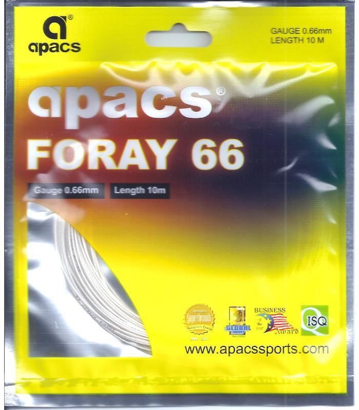 ~Out of Stock~ Apacs Foray 66 (0.66mm) Badminton String