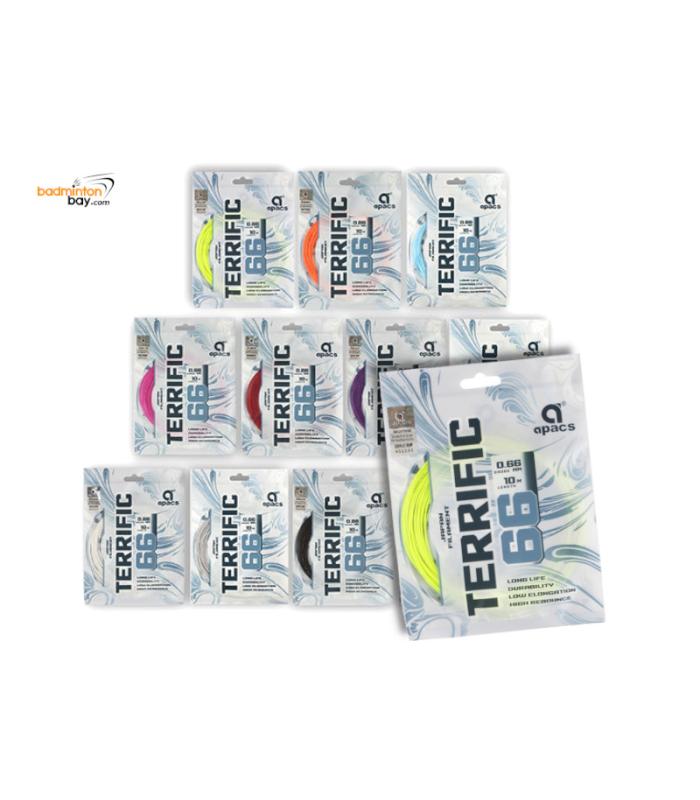 10 pieces Terrific 66 (0.66mm) Japan Material Badminton String Made in Taiwan