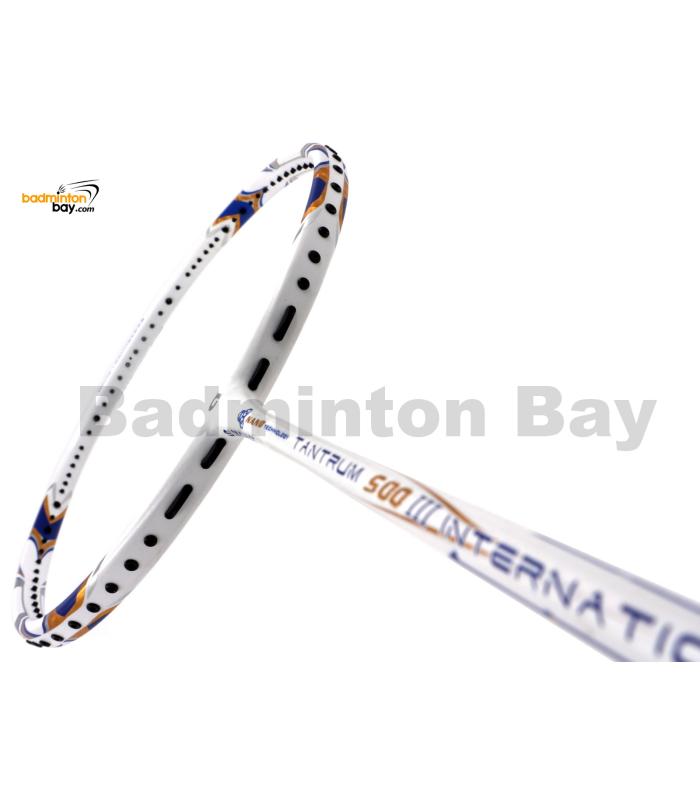 Apacs Tantrum 500 International III White Matte Badminton Racket (3U)