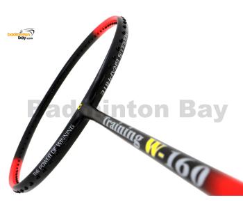 Apacs Training W-160 Red Black Matte Badminton Racket (160g)