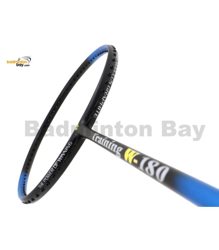 Apacs Training W-180 Blue Black Matte Badminton Racket (180g)