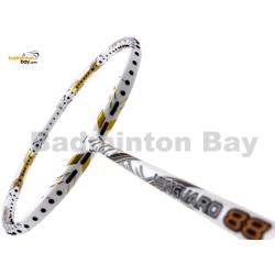 Apacs Vanguard 88 White Badminton Racket  (4U)