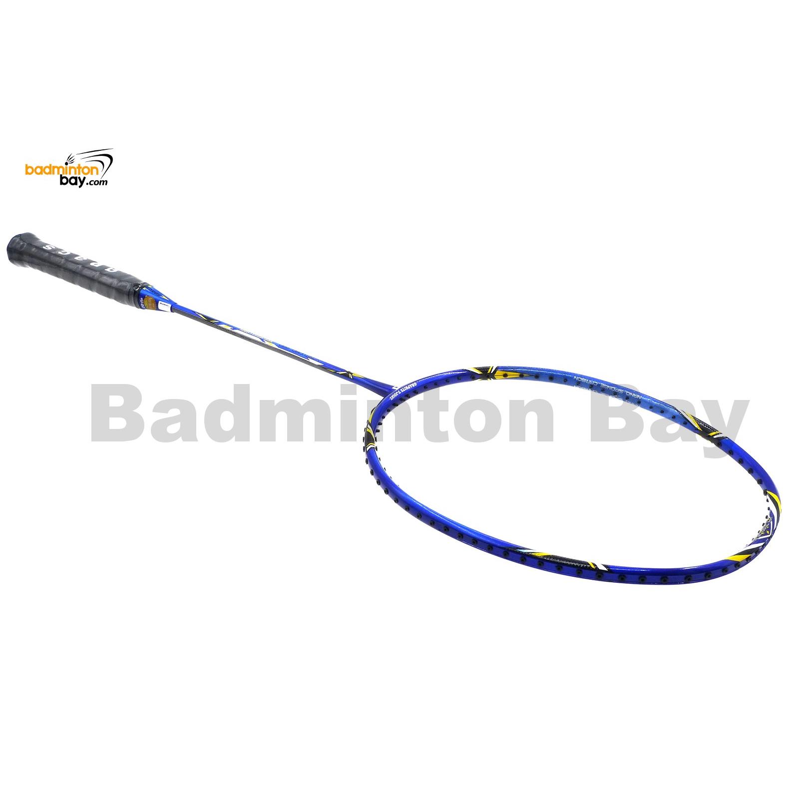buy 1 free 1 apacs virtuoso pro blue badminton racket 3u buy 1 free 1 apacs virtuoso pro blue badminton racket 3u