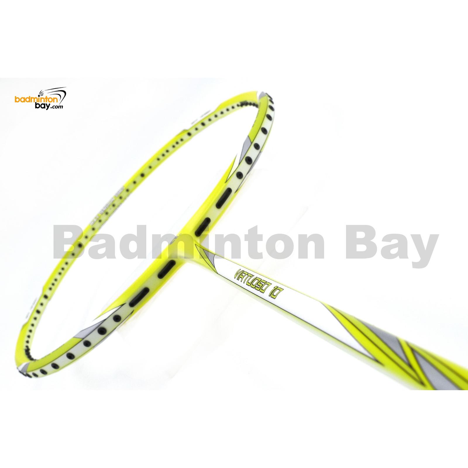◆apacs◆VIRTUOSO 10 YELLOW◆6U超軽量◆Hi-SPEED Apacs Virtuoso 10 Yellow Badminton Racket (6U)