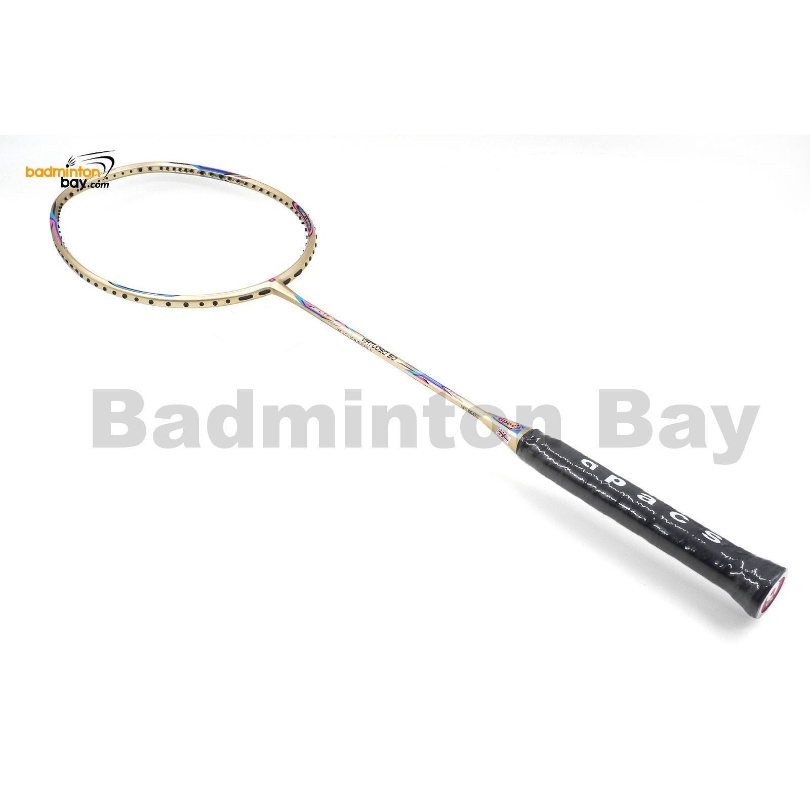 Apacs Virtuoso 50 Gold Badminton Racket (6U)