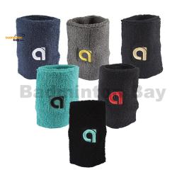 Apacs Colorful Towel APA1010 Sports Wrist Band For Sweat Absorption (1 Pair / 2 Pieces)