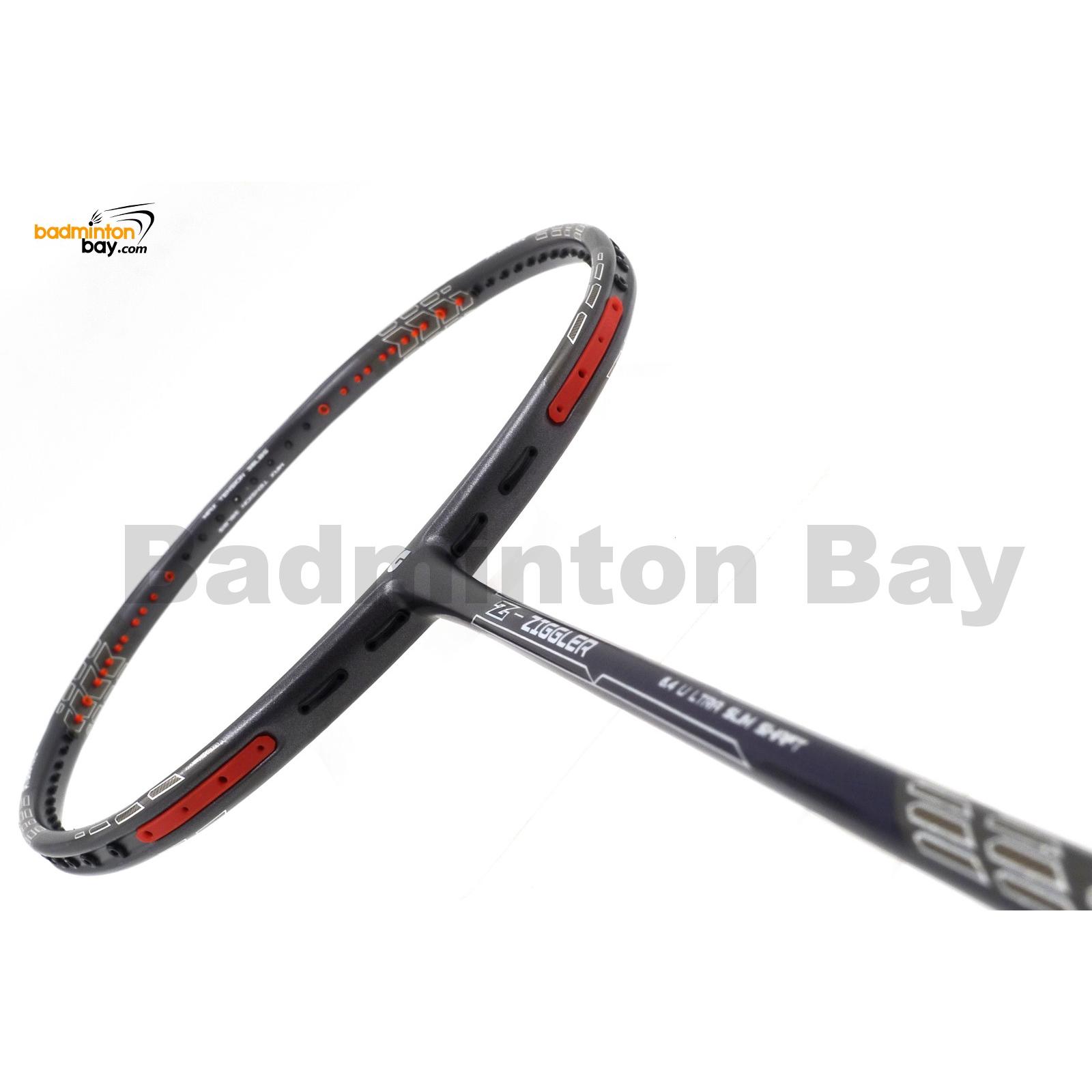 Apacs Z Ziggler Force II Badminton Racket Compact Frame (4U Grey)