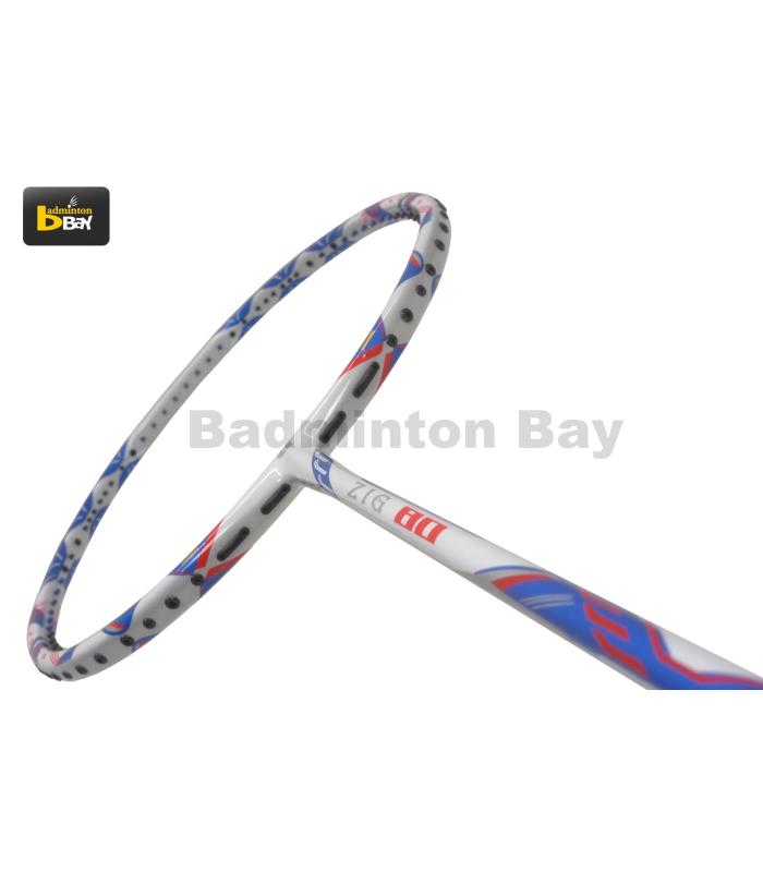 Apacs ZIG 80 White Blue (4U) Badminton Racket