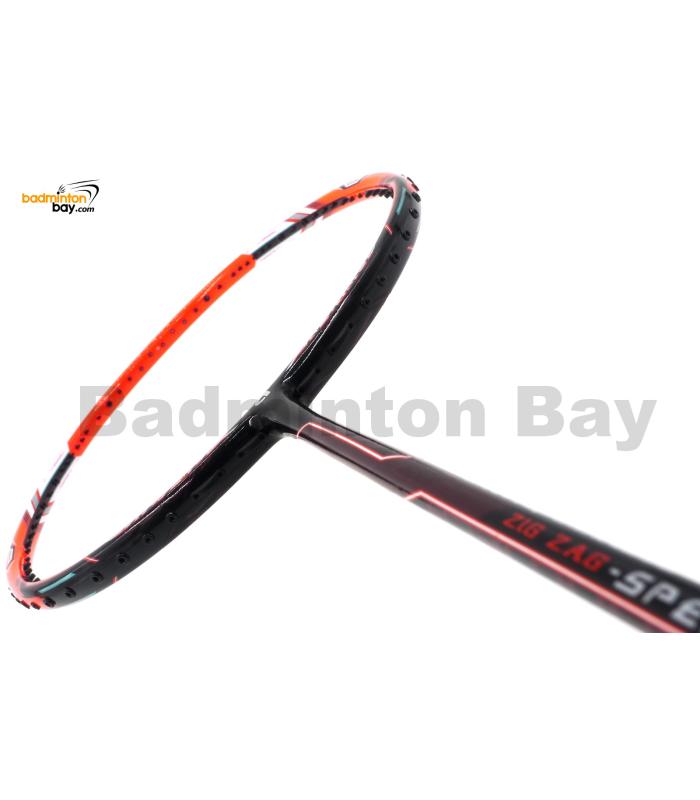 25% OFF Apacs Zig Zag Speed III Orange (Prime Version) Compact Frame Badminton Racket (4U) With Slight Cosmetic Defect (Refer pictures)