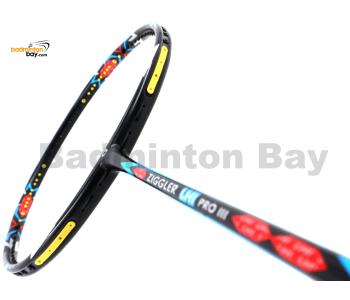 Apacs Ziggler LHI Pro III Black Badminton Racket (4U)