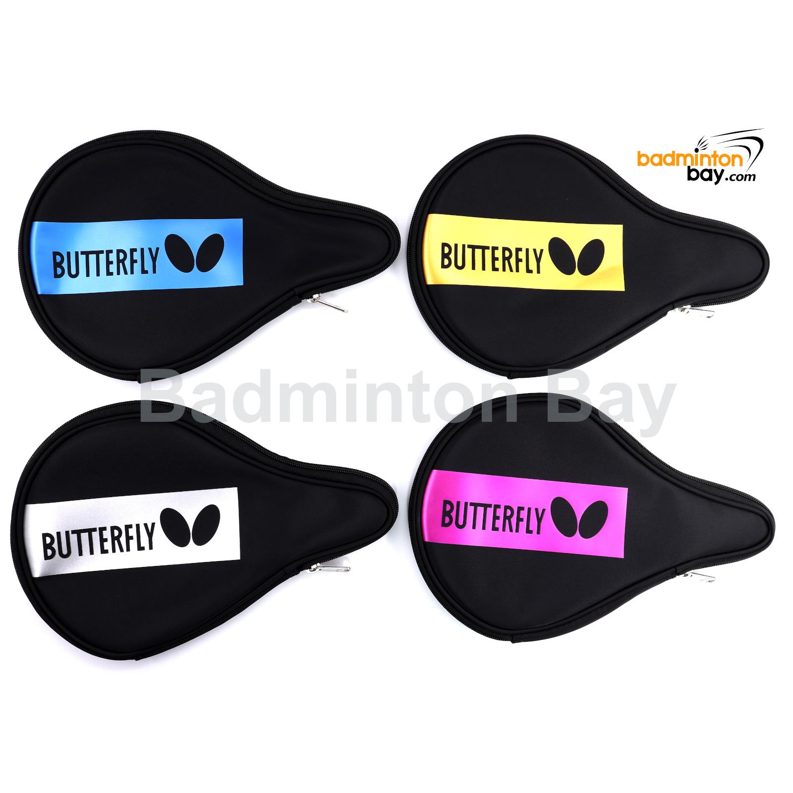 Butterfly Logo case ovale copertura singola per racchette da ping pong 