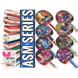 Butterfly BTY ASM S1 S2 S3 S4 S5 S6 S7 S8 FL Pre-Assembled Addoy Rubber Shakehand Table Tennis Racket Blade Ping Pong Bat