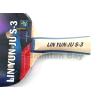 Butterfly Lin Yun-Ju S-3 Shakehand Table Tennis Wood Racket Preassembled With Rubber