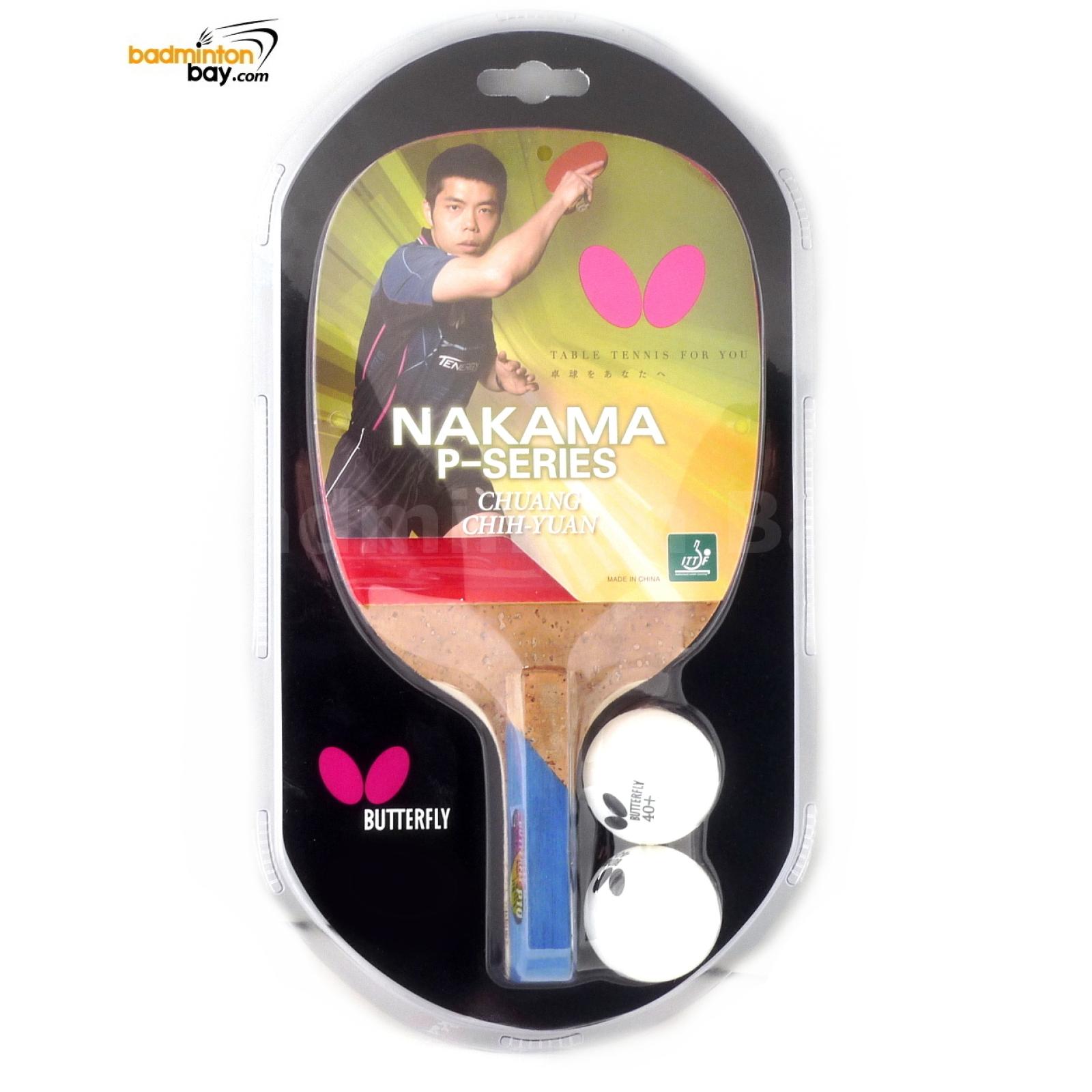 豊富な品 新品Butterfly Nakama S-7 Table Tennis Racket Professional ITTF  Approved Ping Pong Paddle Sapphira Rubber and Thick Sp