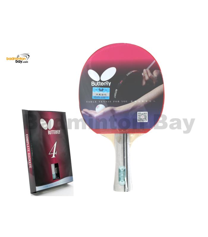 Butterfly TBC 403 FL Pre-Assembled Yuki Magnitude Rubber Shakehand Table Tennis Racket Ping Pong Bat