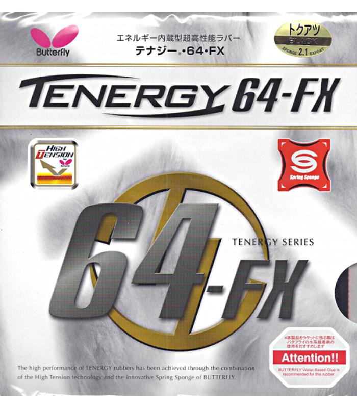~Out of Stock~ Butterfly Tenergy 64-FX Table Tennis Rubber Sponge 2.1