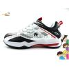 Felet - FT BS 48 White Black Badminton Court Shoes For KIDS