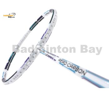 Felet Aero-Carbon White Purple Badminton Racket (4U-G1)