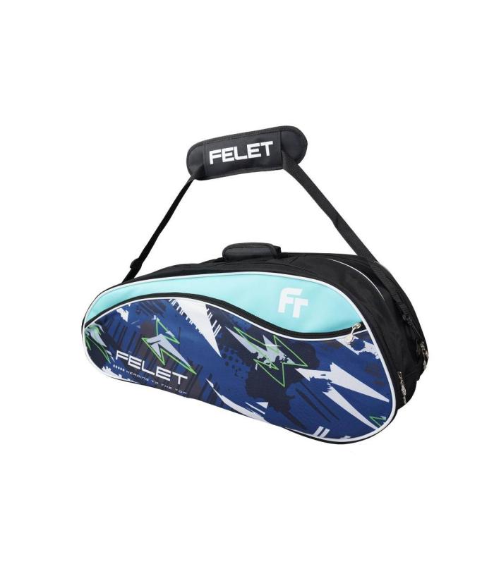Felet 2-Compartment DB313 Blue Tiffany Badminton Racket Bag 