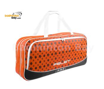 Felet 2-Compartment Half-Thermal Monogram Pro Orange Badminton Racket Rectangle Bag 