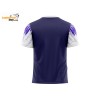 Felet Round Neck Quick Dry Fast FT RN 3623 Purple Sports T-Shirt Jersey