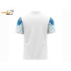 Felet Round Neck Quick Dry Fast FT RN 3623 White Sports T-Shirt Jersey