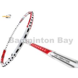 Felet Hypermax White Red (Advance Series) Badminton Racket (4U-G1)