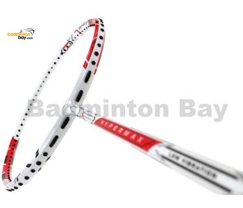 Felet Hypermax White Red (Advance Series) Badminton Racket (4U-G1)