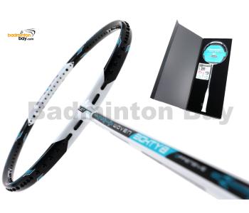 Felet Woven Eighty8 Pro White Black With Collector Box Badminton Racket (4U-G1)