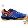 Felet - FT BS 33 Royal Blue Orange Badminton Court Shoes For KIDS