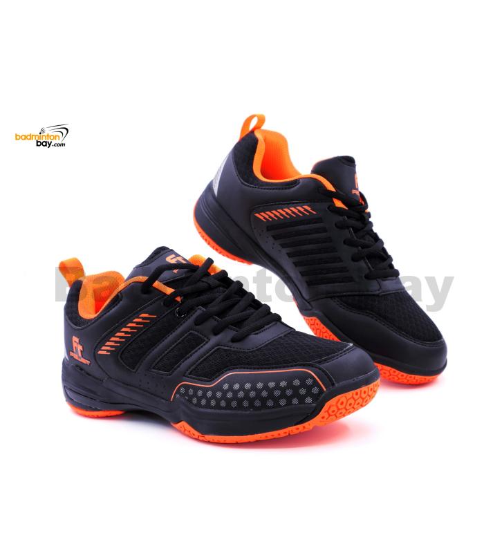 Felet FT BS 956 Black Orange Badminton Court Shoes