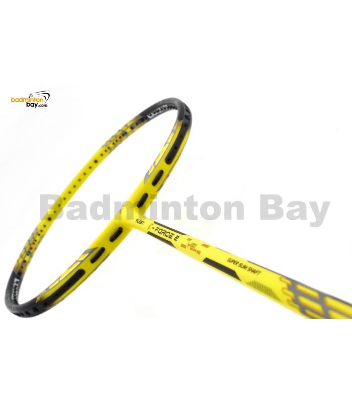 ~Out of stock Fleet F Force II Yellow Compact Frame Badminton Racket (4U)
