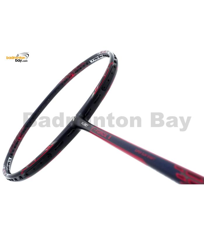 Fleet F Force III Black Red Compact Frame Badminton Racket (4U)