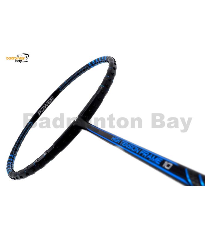 Fleet High Tension Frame 10 Black With Blue Stripes Badminton Racket (4U)