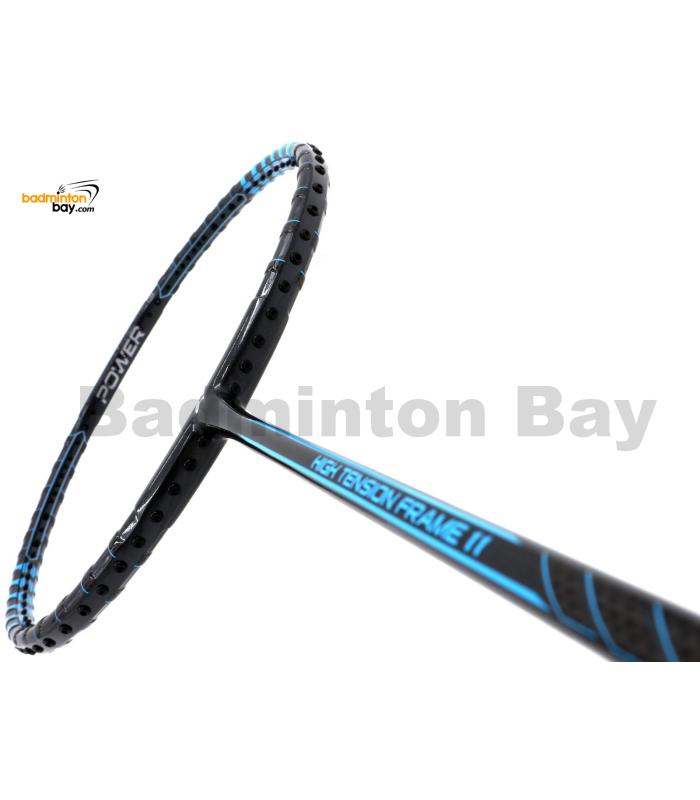 Fleet High Tension Frame 11 Metallic Black With Blue Stripes Badminton Racket (4U)